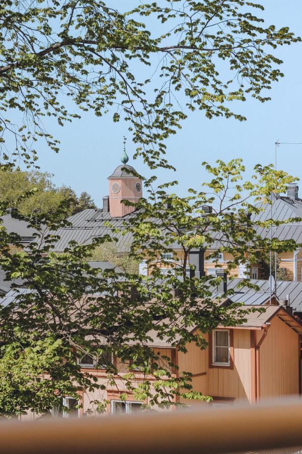 Runo Hotel Borgå Exteriör bild The tower of the former church of Saint-Pierre